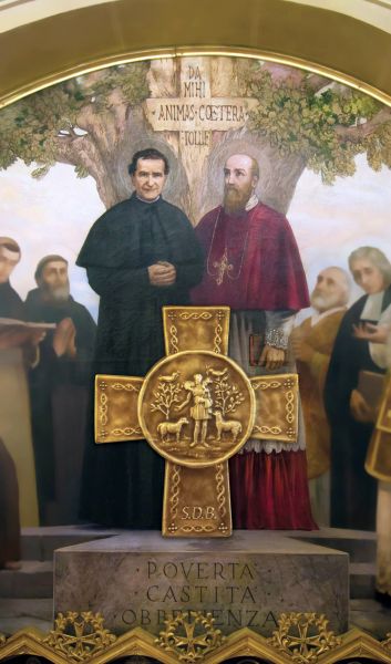 Don Bosco (St. John Bosco) and St. Francisc De Sales