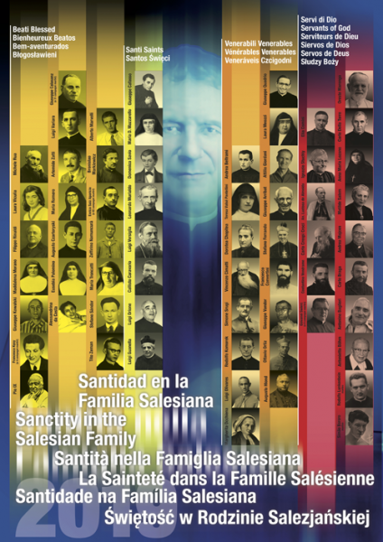 2019 Salesian Saints Poster - Salesian Holiness Poster
