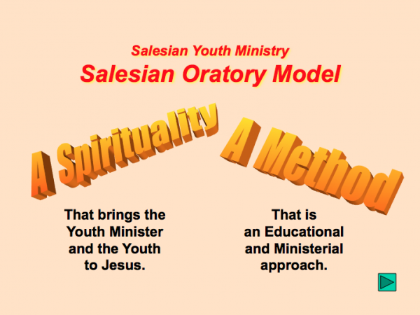Salesian Oratory Model