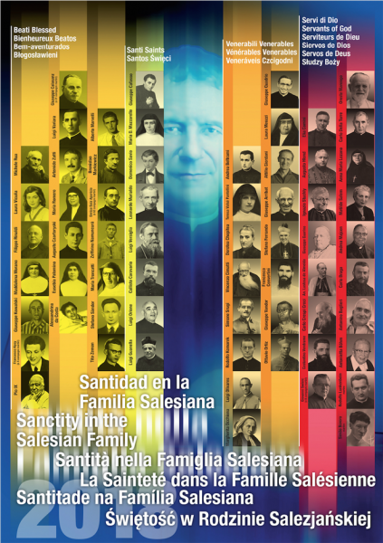 Salesian Saints Poster 2018 - Salesian Holiness 2018 - Santità Nella Famiglia Salesiana 2018